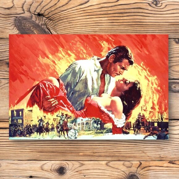 Gone With The Wind Movie Memorabilia Refrigerator‎ Locker Fridge Magnet - Picture 1 of 2